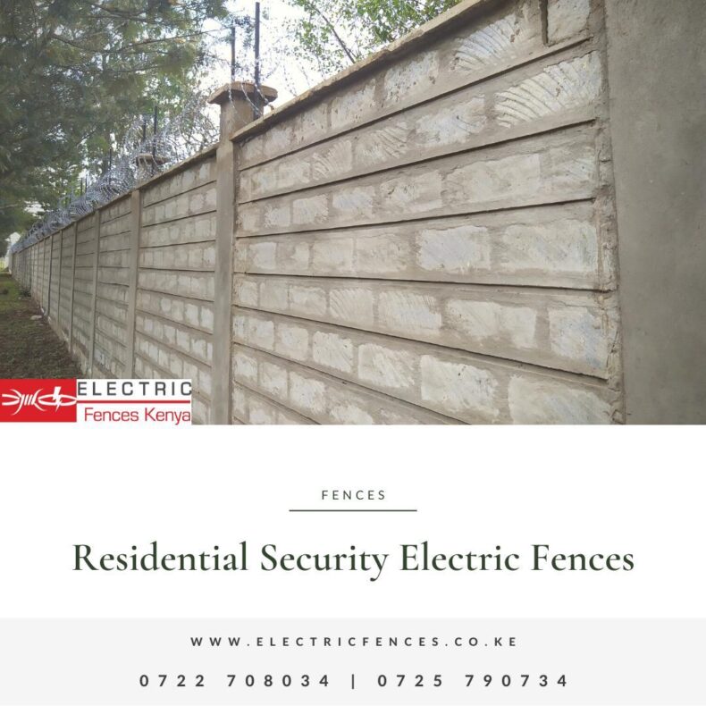 Residential Security Electric Fences Installation From Our Site We