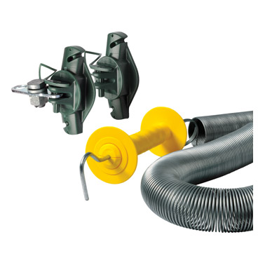 Spring Gates as used on Portable and Permanent Electric Fences in Kenya